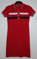 Rotes Kleid Polo Tommy Hilfiger Gr.36 38 Slim Polo Dress