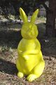  HASE, GARTENFIGUR, GARTEN STATUE, FIGUR, DESIGNER DEKO 50 cm groß