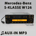 Mercedes W126 Radio Special BE2210 MP3 AUX-IN S-Klasse C126 Kassettenradio RDS