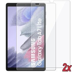 2x 9H Schutzglas für Samsung Galaxy Tab A7 Lite 8.7 T220 Panzerfolie Full-Cover