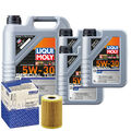 Motoröl 5W30 LIQUI MOLY Leichtlauf Special Tec Ll 8L+MAHLE Ölfilter