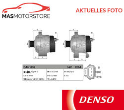 LICHTMASCHINE GENERATOR DENSO DAN1139 I FÜR FORD FOCUS II,C-MAX,FUSION 1.6 TDCI