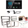 Kenwood DMX5020DABS CarPlay Einbauset für Opel Astra H Corsa D Zafira B Antara