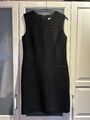 St Emile Designer Kleid Etuikleid Dress Business Gr. 40 L Schwarz Black