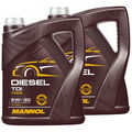 MANNOL Motoröl 5W-30  Diesel TDI API SN/CF 2x 5 Liter BMW MB VW Audi Seat Skoda