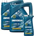 11 Liter MANNOL Universal 15W-40 Motoröl API SN/CH-4 ACEA A3/B4