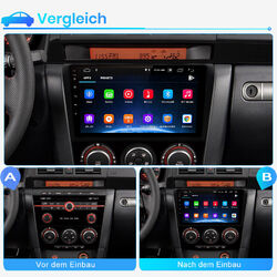 Für Mazda 3 BK 2003-2009 Autoradio Android 13.0 GPS Navi WIFI BT Carplay 4+64GB