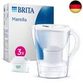 BRITA Wasserfilter-Kanne Marella weiß (2,4l) inkl. 3x MAXTRA PRO All-in-1 