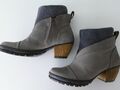 Graue Stiefeletten / Boots in Gr 39 / 6 von Art Shoes sehr guter Zustand in OVP