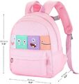 Kinderrucksack Kindergarten Schultasche Baumwolle Rucksack Cartoon mit Brustgurt