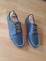 Eastland Schuhe Größe 45 US 11 blau Kreppsohle guter Zustand