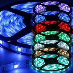 1-30m RGB LED Streifen Stripe Wasserdicht Band Leiste 5050 Leuchte Lichtband 12V