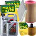 MANN INSPEKTIONSPAKET+6L LIQUI MOLY 5W-30 ÖL passend für FIAT DUCATO 115 2.0 D