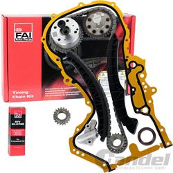 FAI STEUERKETTENSATZ passend für AUDI A1 IBIZA SKODA OCTAVIA VW GOLF PASSAT 1.4