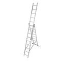 Krause Corda Aluleiter 5,3m 3x9 Multifunktionsleiter Vielzweckleiter Mehrzweck