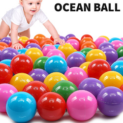 100 - 1000 STÜCK BÄLLEBAD BÄLLE BÄLLEBADBÄLLE BUNTE FARBEN Ø 5,5 CM BALL BABY