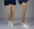 ITALY JOGGPANT JOGGING STYLE HOSE VERSTELLBARE BEINWEITE CAMEL 40 42 kl. 44