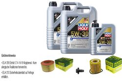 MANN Inspektionspaket 11 L LIQUI MOLY Special Tec F 5W-30 für Ford Ranger TKE