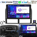 8Kern 6+128GB Android 13 Autoradio GPS Carplay Kam Für Jeep Grand Cherokee WJ/WG