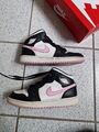 Nike Air Jordan Mid Sneaker Weiss Schwarz Rosa Gr.38 Arctic Pink