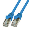 1m CAT.6 Patchkabel Netzwerkkabel SFTP blau LAN Ethernet DSL RJ45 Kabel 