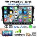 Für VW GOLF 5 6 Touran Caddy Passat Autoradio BT 32G Android 12 Carplay GPS RDS