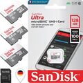 SanDisk Ultra micro SD Speicherkarte 16GB 32GB 64GB 128GB UHS-I Class10