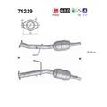 AS Katalysator für Mitsubishi Colt VI Z3_A Z2_A 1.3 1.1 RG 1.5 Smart Forfour