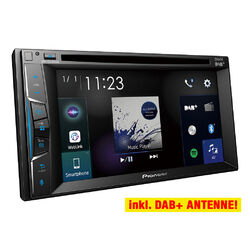 PIONEER 2-DIN AVH-Z3200DAB Auto Radioset für VW T5 / T6 & Sharan 2