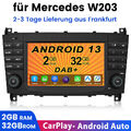 Autoradio Für Mercedes-Benz W209 W203 W463 2+32G Carplay Android13 GPS Navi WIFI