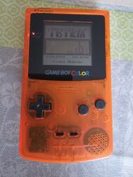 Nintendo Game Boy Color - Transparent Orange ** Neuwertig **