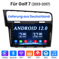 2+32GB 10.1" Android 12 Apple Carplay Autoradio GPS Navi DSP für VW Golf VII MK7