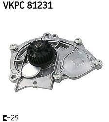 SKF Wasserpumpe Motorkühlung für Audi Skoda VW Seat A3 Limo Cabrio Vkpc81231