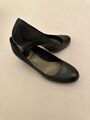 Bequeme Tamaris Pumps Gr. 41 Damen Schuhe 8 Cm Schwarz Echtes Leder