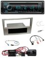 Kenwood Lenkrad Bluetooth DAB USB CD Autoradio für Opel Corsa D satin-stone 09-1