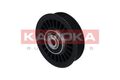 Umlenk-/Führungsrolle Keilrippenriemen KAMOKA R0318 75mm für VW BORA 1 1J2 1J6 4