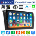 Android 13 2+64G Carplay Autoradio GPS Navi WIFI RDS +Kamera Für Mazda 3 2003-09