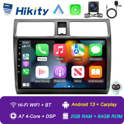 64GB Android 13 Apple Carplay Autoradio GPS Navi WiFi Für Suzuki Swift 2005-2010