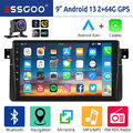 64G Android 13 Autoradio GPS Carplay RDS Kamera Für BMW 3er E46 318 320 M3 MG ZT