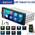 Autoradio 1 DIN Android 13 Bluetooth 2+32GB Carplay GPS Navi RDS WIFI IPS Screen