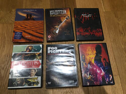 Led Zeppelin Foo Fighters Pearl Jam Touring Band Alice in Chains DVD Restposten