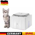 2.2L Intelligent Drahtlos Haustiere Wasserbrunnen für Katzen und Hunde, weiß