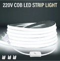 COB LED Stripe Leiste Streifen Band Leuchte Lichterkette keine Lichtpunkte 220V