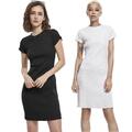 Urban Classics Ladies Rib Tee Dress Kleid Mini Slim Fit sexy figurnah filigran