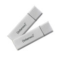 INTENSO Ultra Line Doppelpack USB-Stick, 32 GB, 70 MB/s, Silber