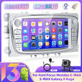 Kam+ Android 13 Autoradio GPS WIFI Für Ford Focus II Mk2 Mondeo C/ S-MAX Galaxy