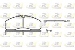 ROADHOUSE Bremsbelagsatz Scheibenbremse 2651.12 für RENAULT MASTER 2 Bus JD ED 1