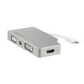 StarTech.com USB C Multiport Video Adapter with HDMI, VGA, Mini DisplayPort or D