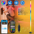 RGB LED Stehlampe Ambiente Licht Eckleuchten Stehleuchte Musik Sync Standleuchte