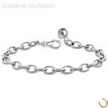 Bettel-Armband für Charm 925 Sterling Silber Anhänger Damen Kinder Mädchen